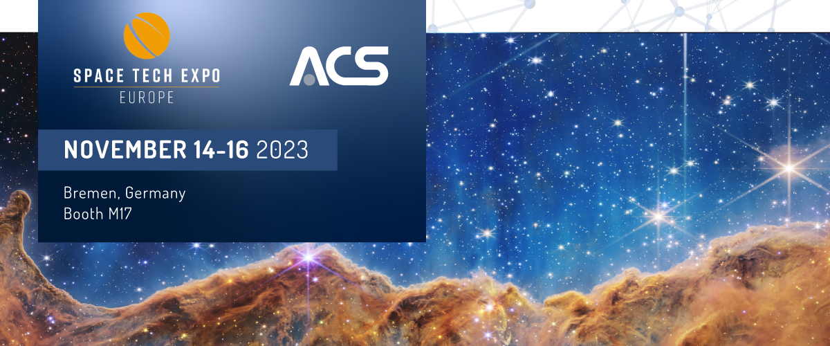 ACS will attend Space Tech Expo Europe 2023 