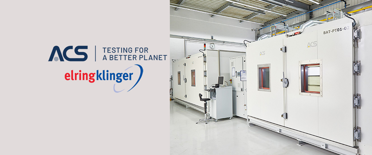  ElringKlinger AG nutzt ACS Batterietestkammern