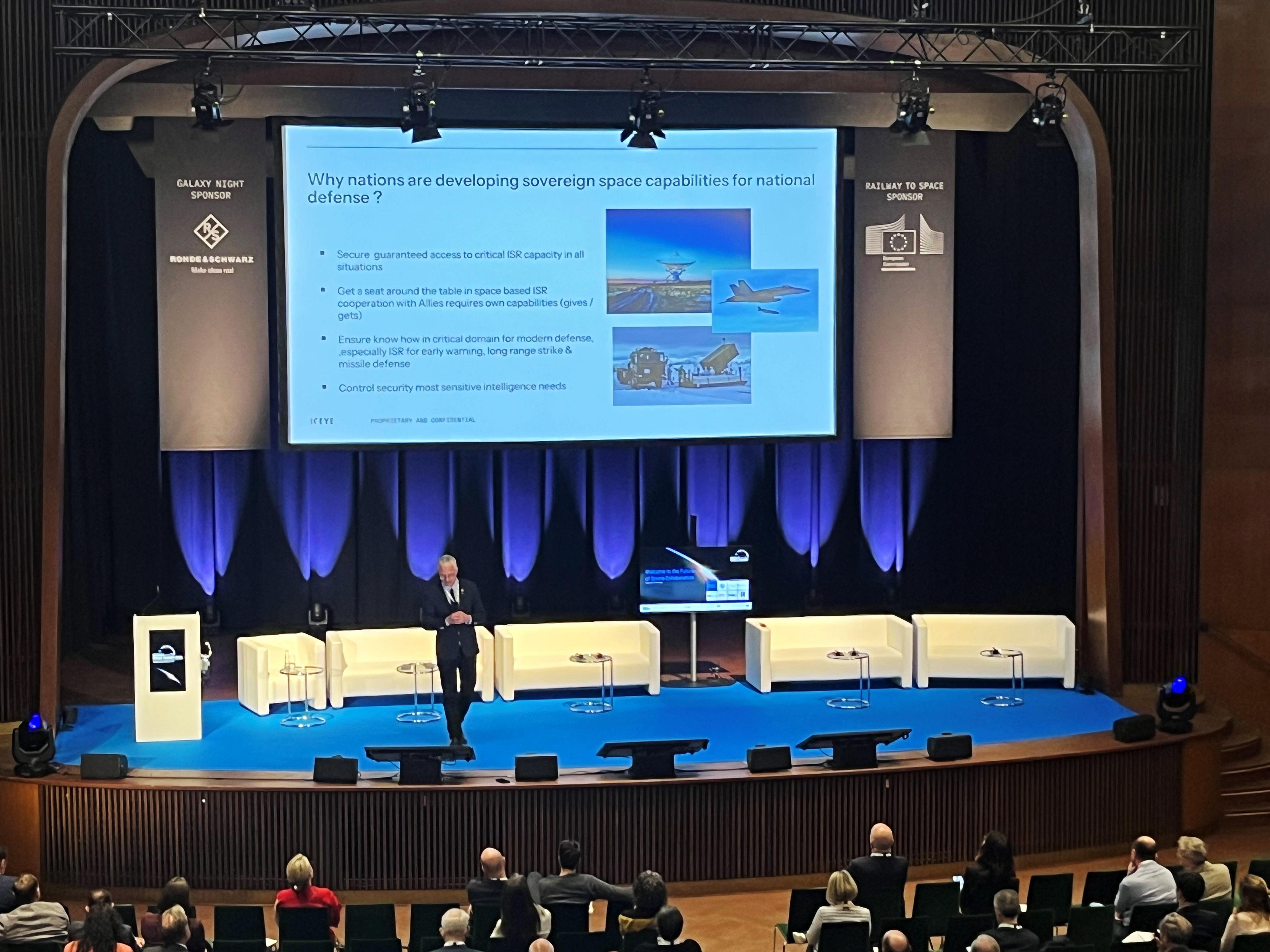 Conferenza di ACS tenuta allo Space Summit 2026