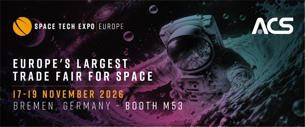 ACS partecipa Space Tech Expo Europe 2026