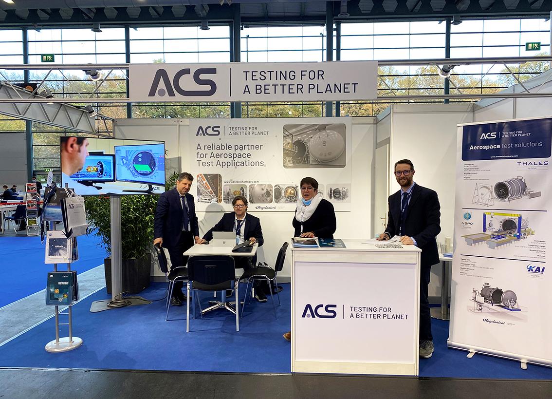 ACS stand at Space Tech Expo Europe Bremen 2021