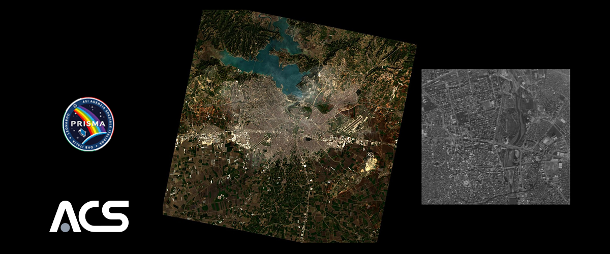 Il satellite Prisma testato nel simulatore spaziale ACS invia le immagini del terremo in Turchia e Siria