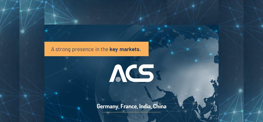 New websites for ACS subsidiaries in Germany, France, India, China