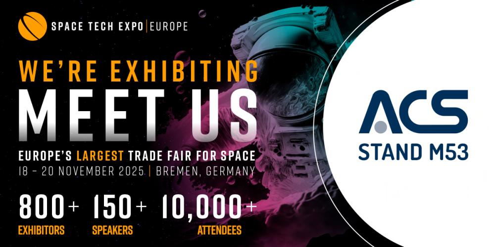 ACS partecipa Space Tech Expo Europe 2025