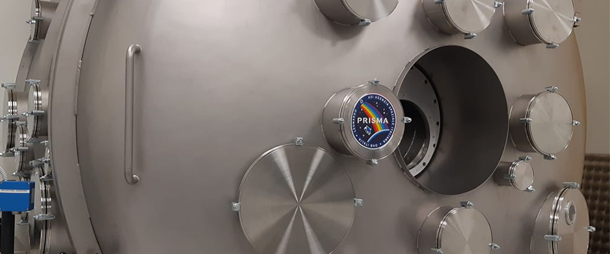 ACS large Galileo Thermal Vacuum Chamber for PRISMA satellite
