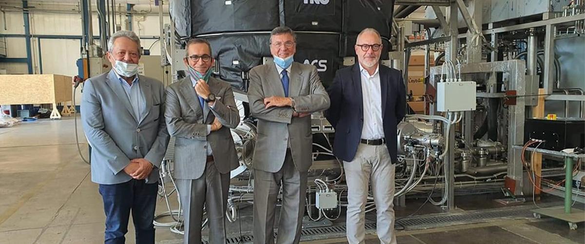 Il sottosegretario Manzella visita lo stabilimento di Angelantoni Test Technologies